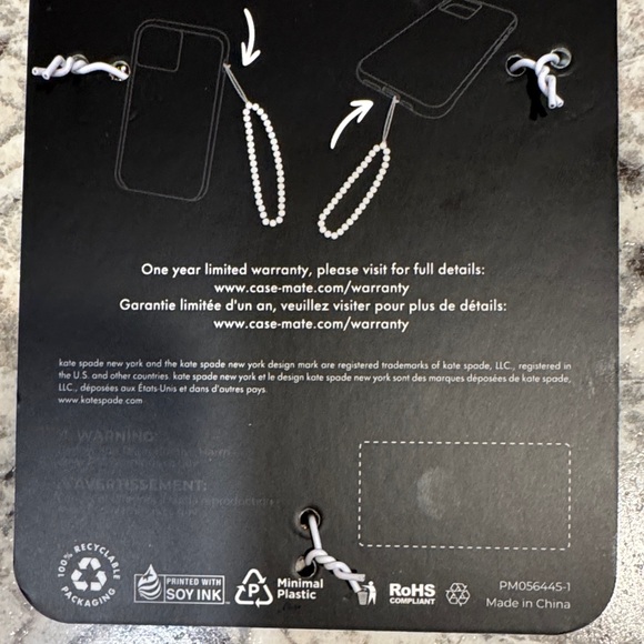 Kate Spade Gold Phone Accessory - Picture 3 of 4